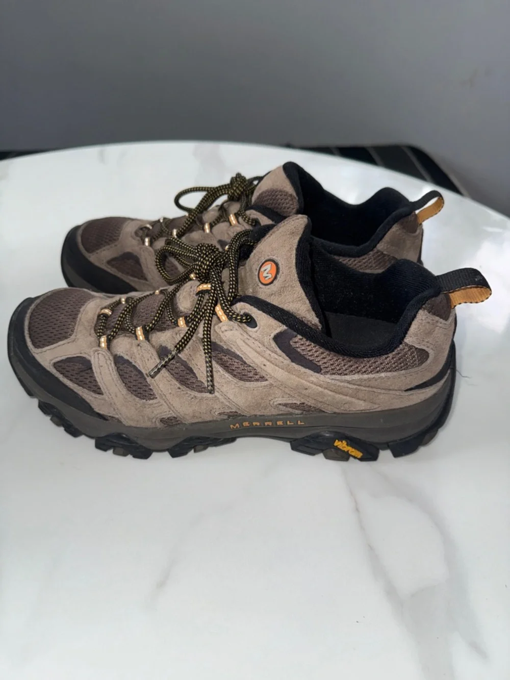 Merrell Men's Low-Cut Hiking Boots in Brown and Black